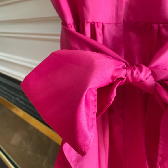 Memories ruffle Vintage Dress From Fairweather CAD 1595 Neon pink Colour Size S - Picture 10 of 13